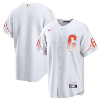 mens nike white san francisco giants city connect replica j